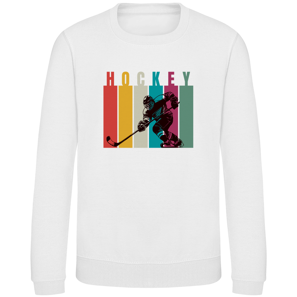 Kids Sweatshirt COLOURFUL HOCKEYPLAYER