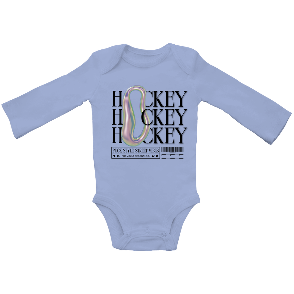 Babybody Langarm  HOCKEY MODERN (back)