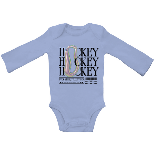 Babybody Langarm  HOCKEY MODERN (back)