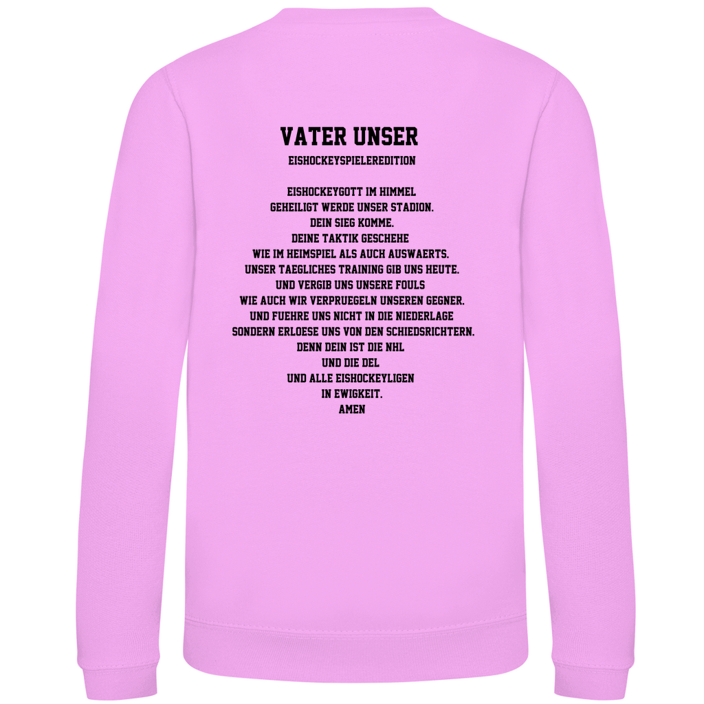 Kids Sweatshirt VATER UNSER SPIELER (back)