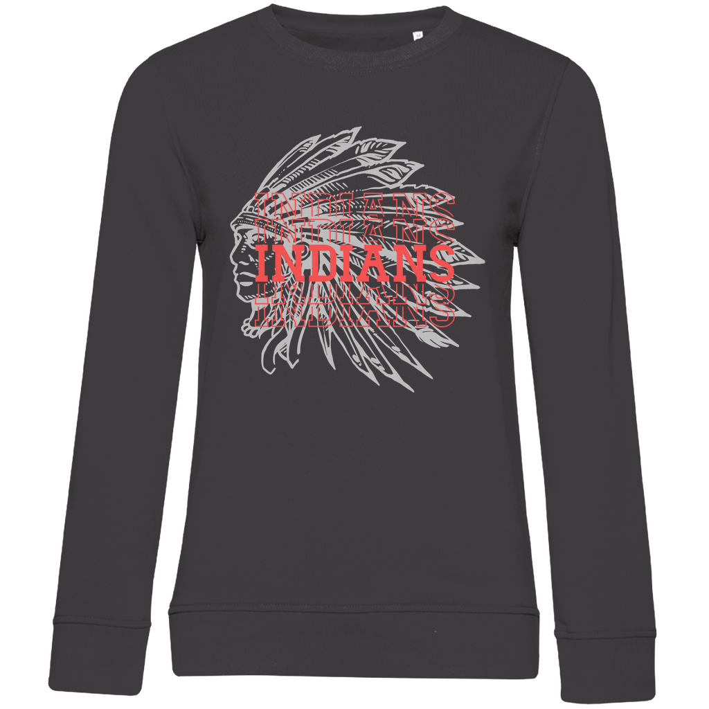 Ladies Sweatshirt INDIANS HEAD