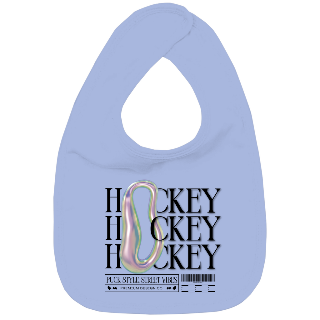 Kinder Bio Lätzchen  HOCKEY MODERN (back)