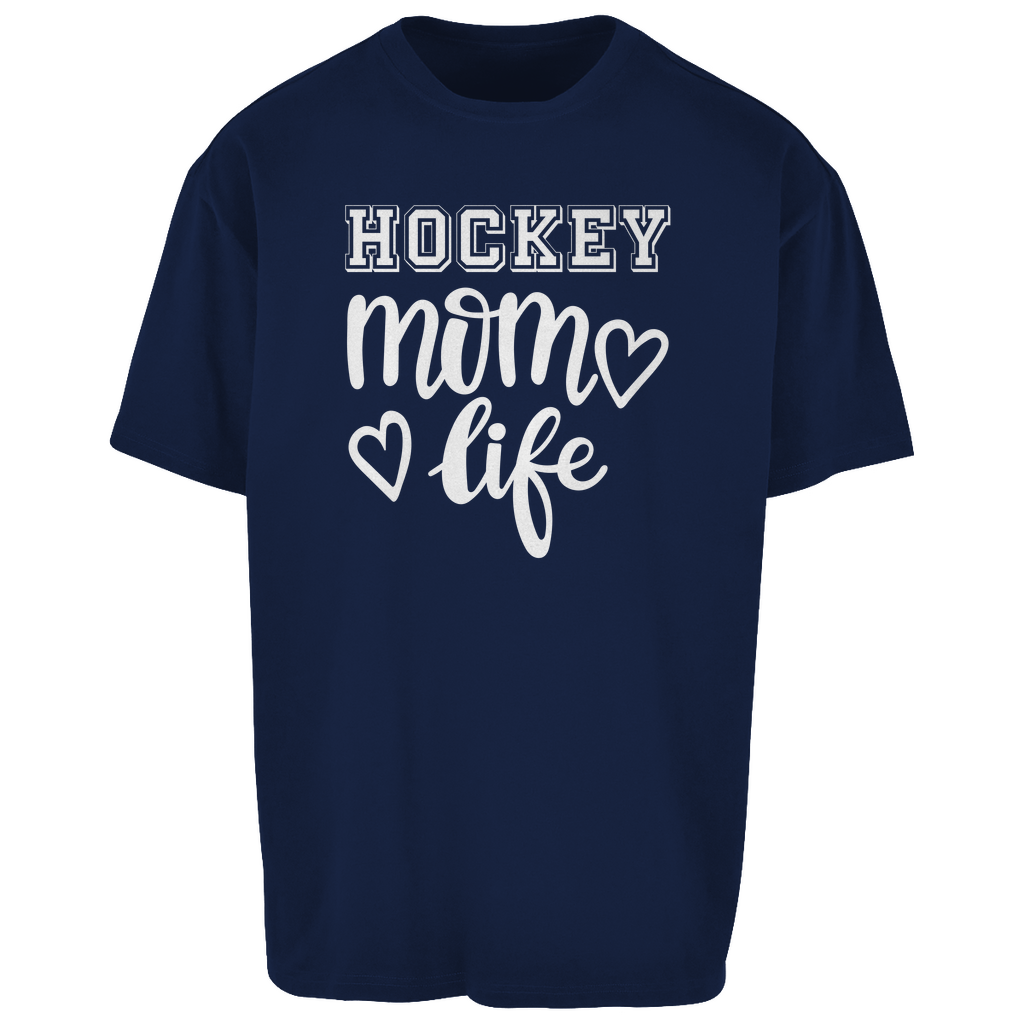 Oversize T-Shirt HOCKEY MOM LIFE