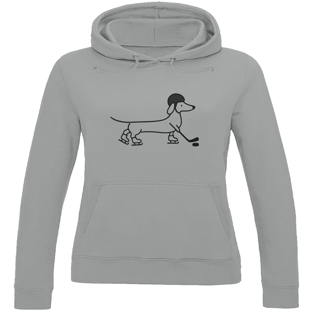 Ladies Hoodie HOCKEY DACKEL