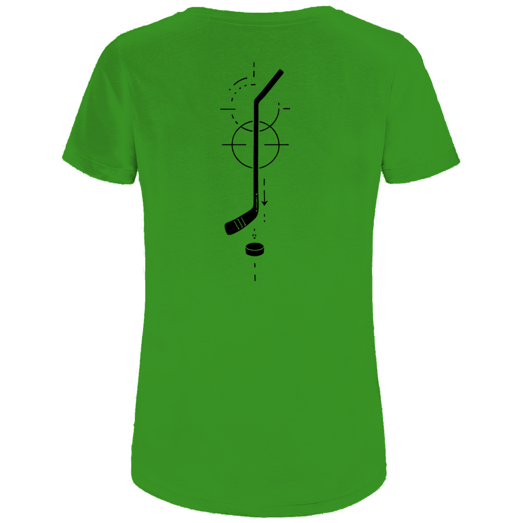 Ladies T-Shirt HOCKEYSTICK MODERN (back)