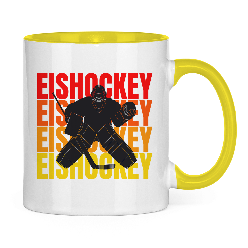 Tasse zweifarbig EISHOCKEY GOALIE