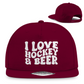 Snapback I LOVE HOCKEY & BEER