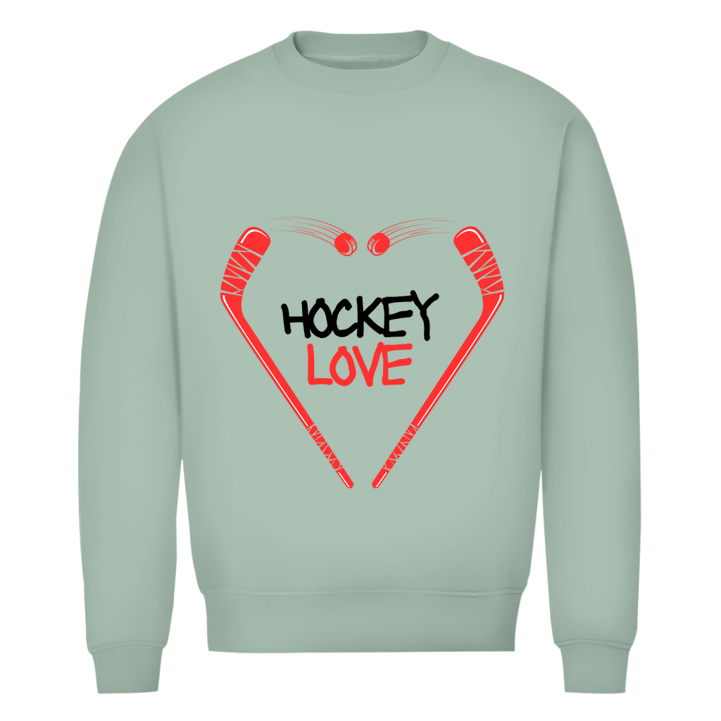 Unisex Sweatshirt HOCKEYLOVE STICKHEART
