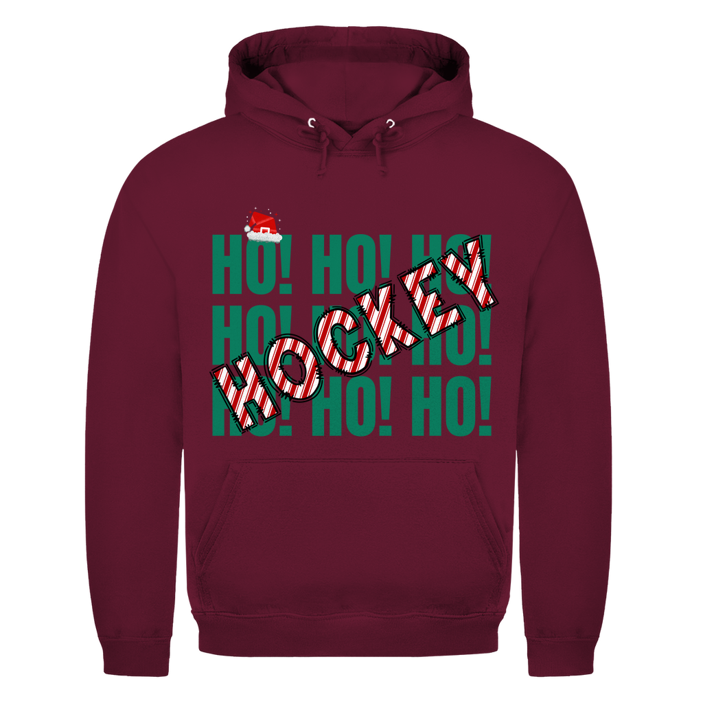 Unisex Hoodie HO HO HOCKEY