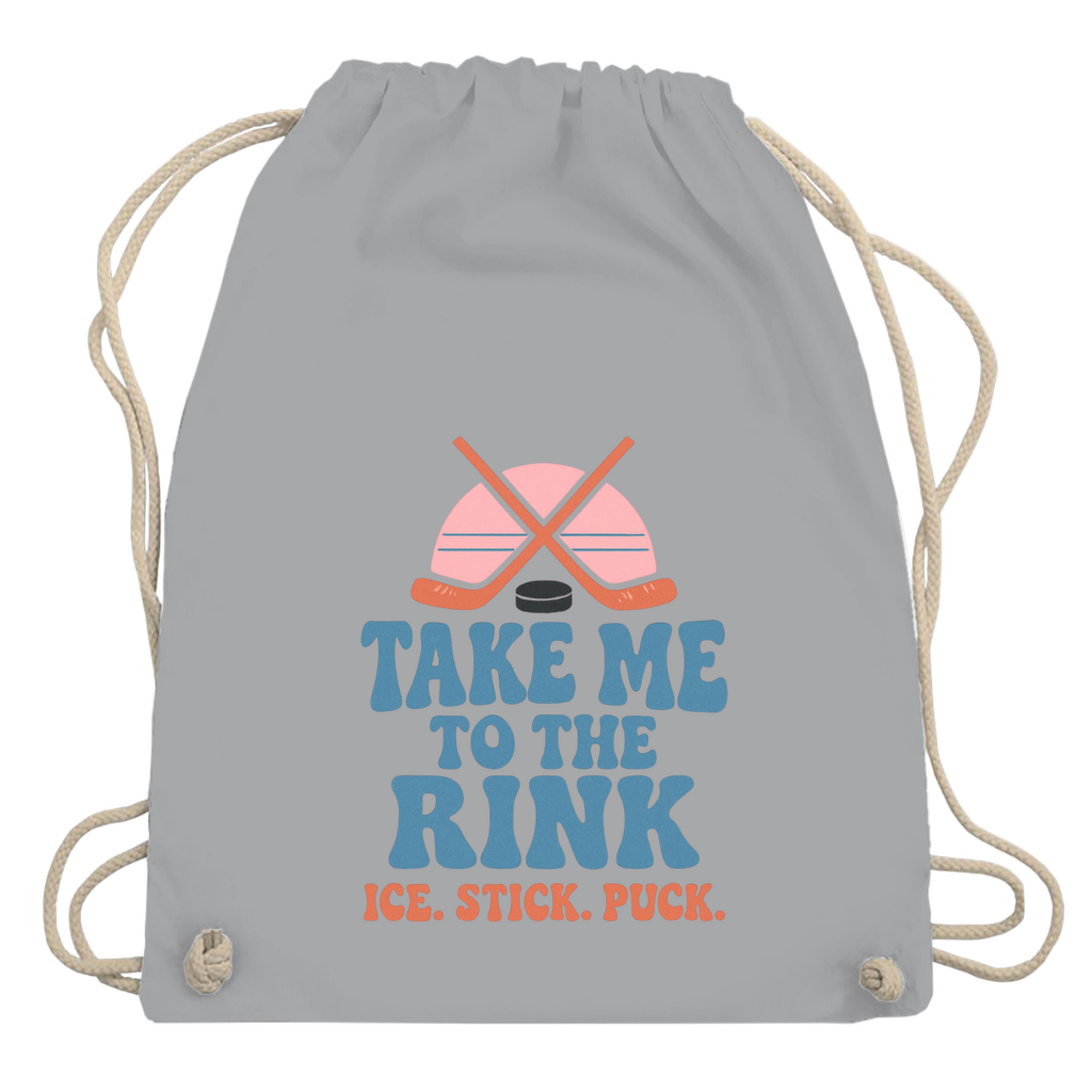 Turnbeutel TAKE ME TO THE RINK