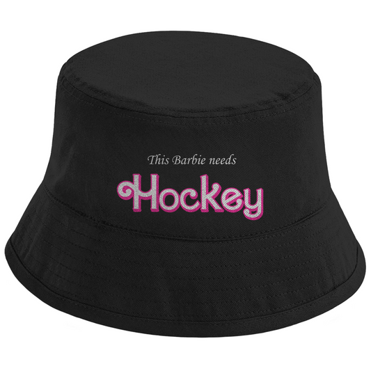 Bucket Hat BARBIE NEEDS HOCKEY