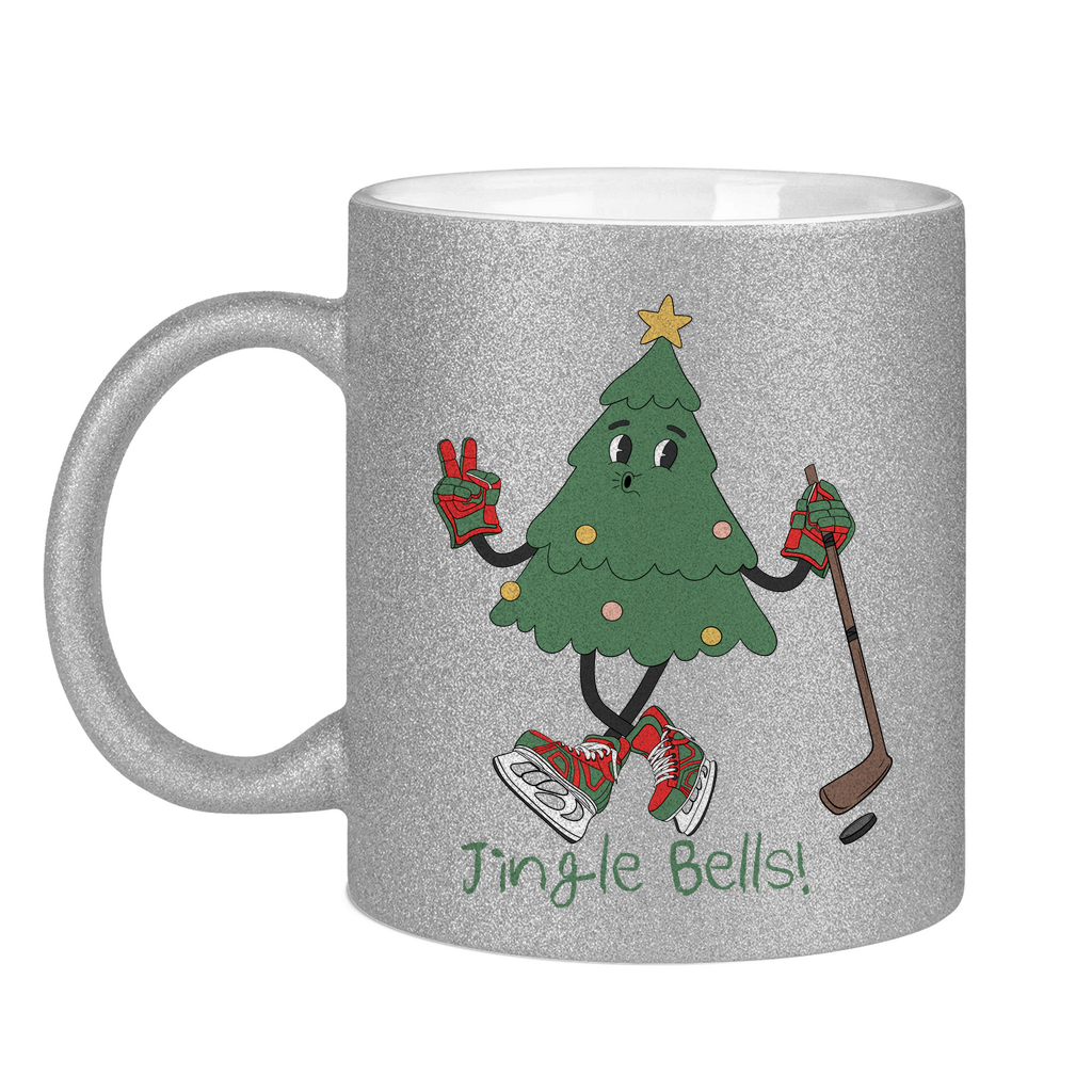 Glitzertasse JINGLE BELLS