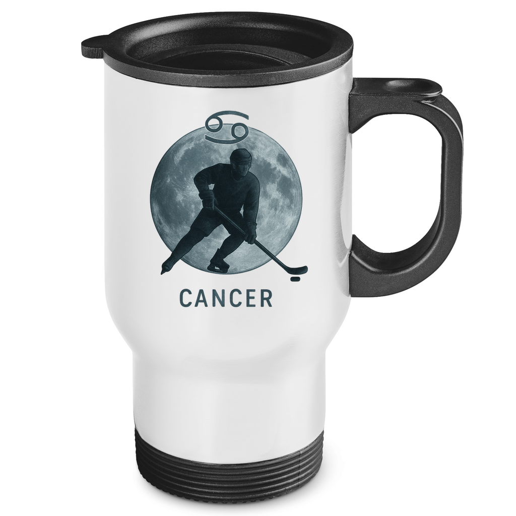 Edelstahl-Thermobecher STERNZEICHEN CANCER / KREBS