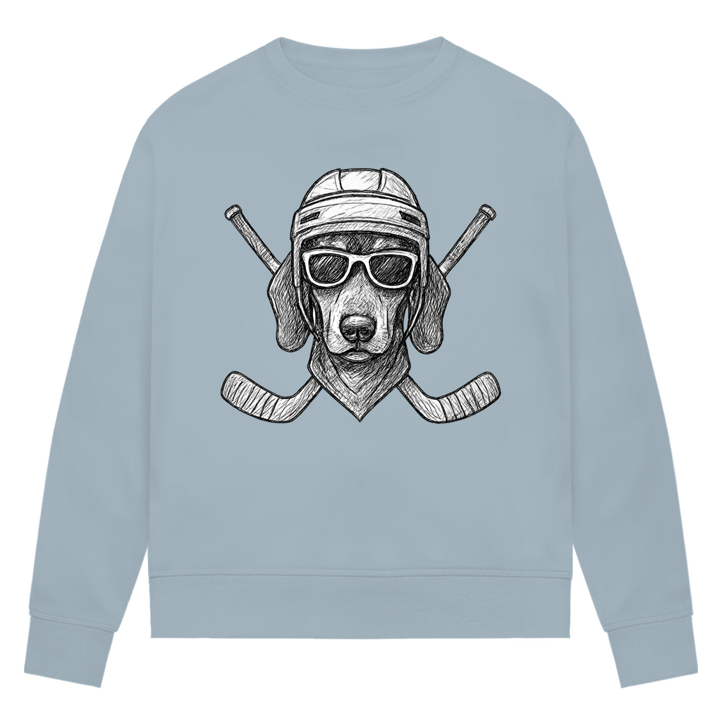 Ladies Sweatshirt COOL HOCKEYDOG