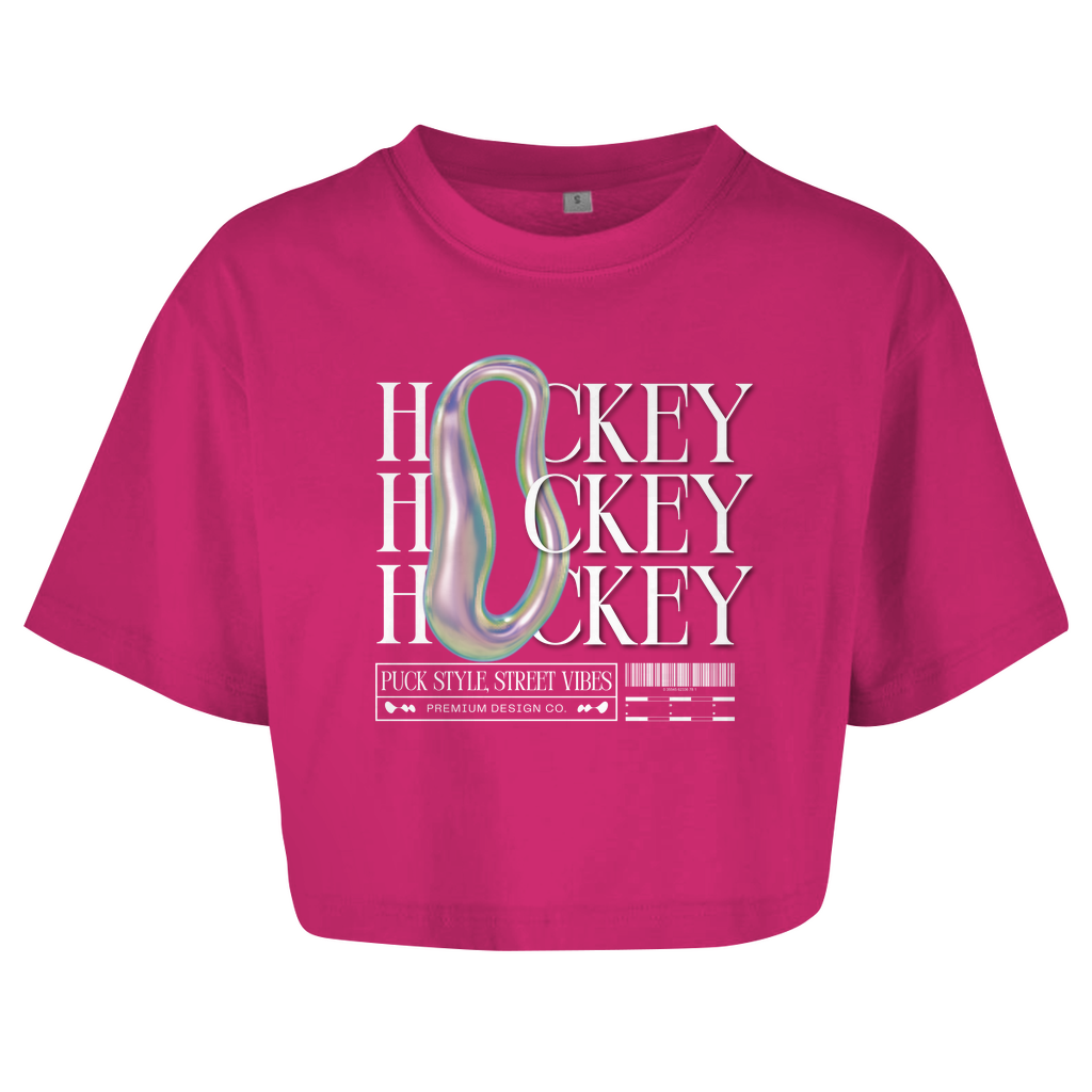 Ladies Crop Top  HOCKEY MODERN