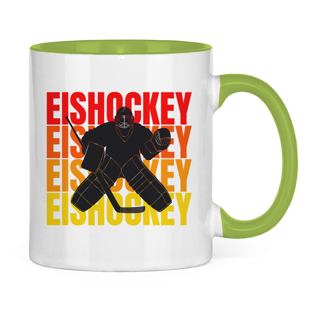 Tasse zweifarbig EISHOCKEY GOALIE