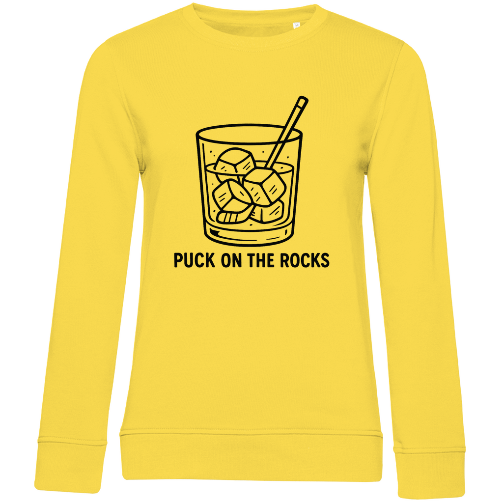 Ladies Sweatshirt PUCK ON THE ROCKS
