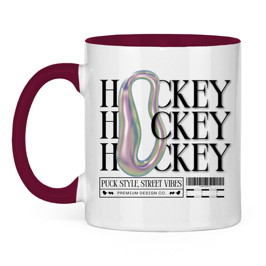 Tasse zweifarbig HOCKEY MODERN