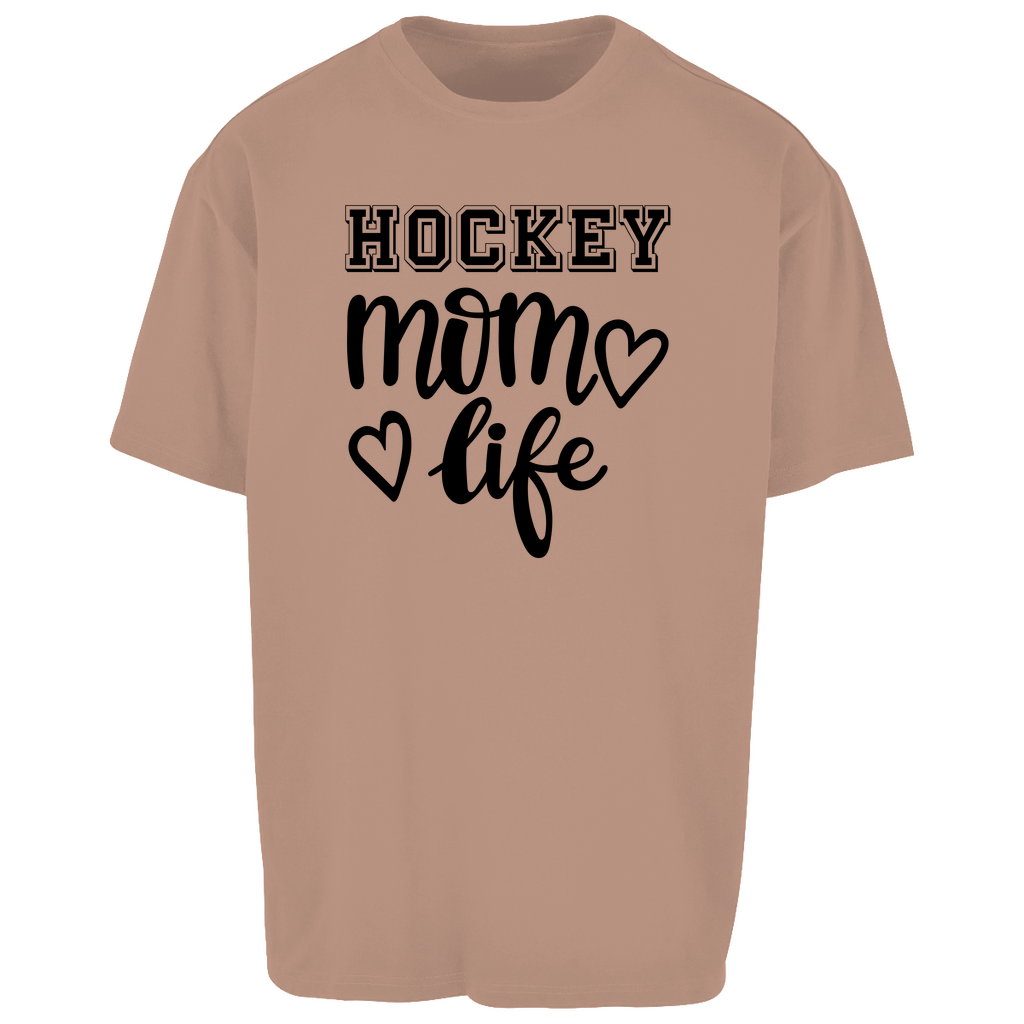 Oversize T-Shirt HOCKEY MOM LIFE