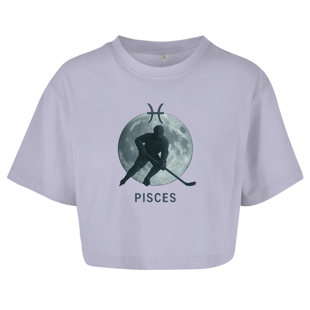 Ladies Crop Top STERNZEICHEN PISCES / FISCH