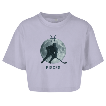 Ladies Crop Top STERNZEICHEN PISCES / FISCH