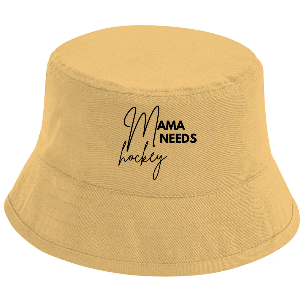 Bucket Hat MAMA NEEDS HOCKEY