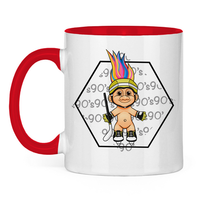 Tasse zweifarbig HOCKEYTROLL