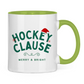 Tasse zweifarbig HOCKEYCLAUSE