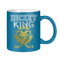 Glitzertasse HOCKEYKING LION