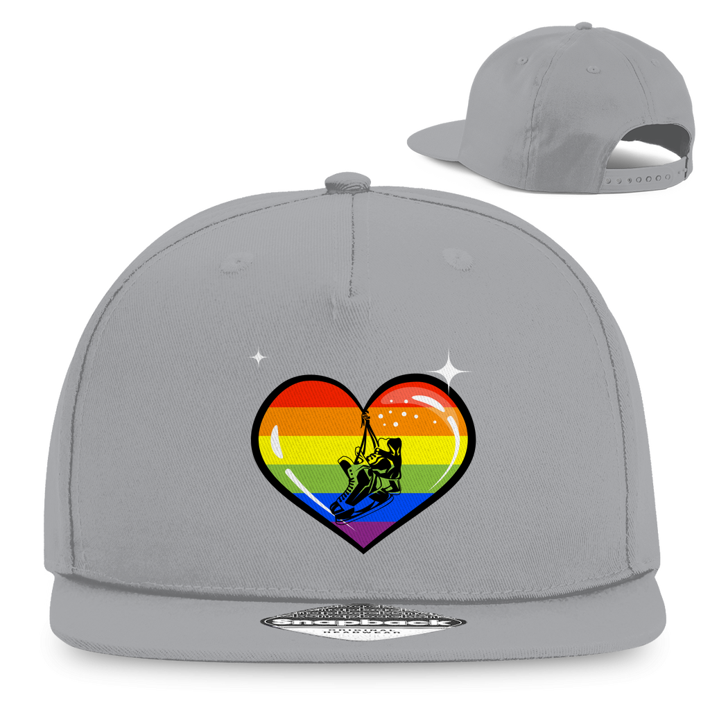 Snapback RAINBOW SKATE HEART