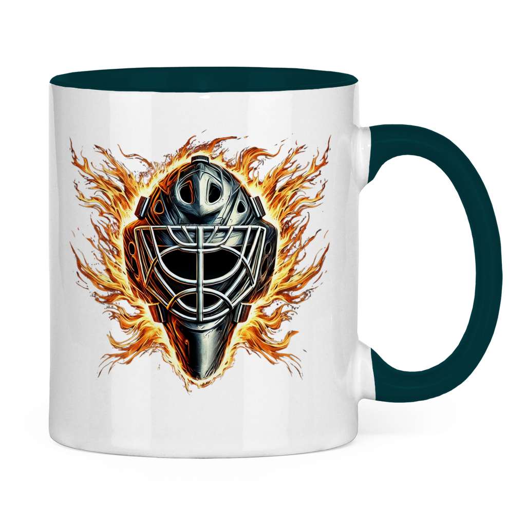 Tasse zweifarbig BURNING MASK