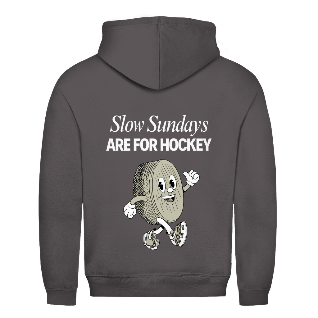 Unisex Hoodie SLOW SUNDAYS (back)