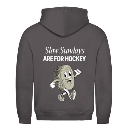 Unisex Hoodie SLOW SUNDAYS (back)