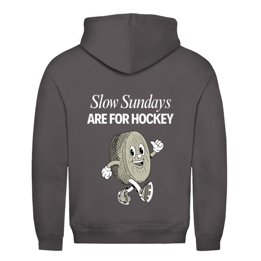 Unisex Hoodie SLOW SUNDAYS (back)
