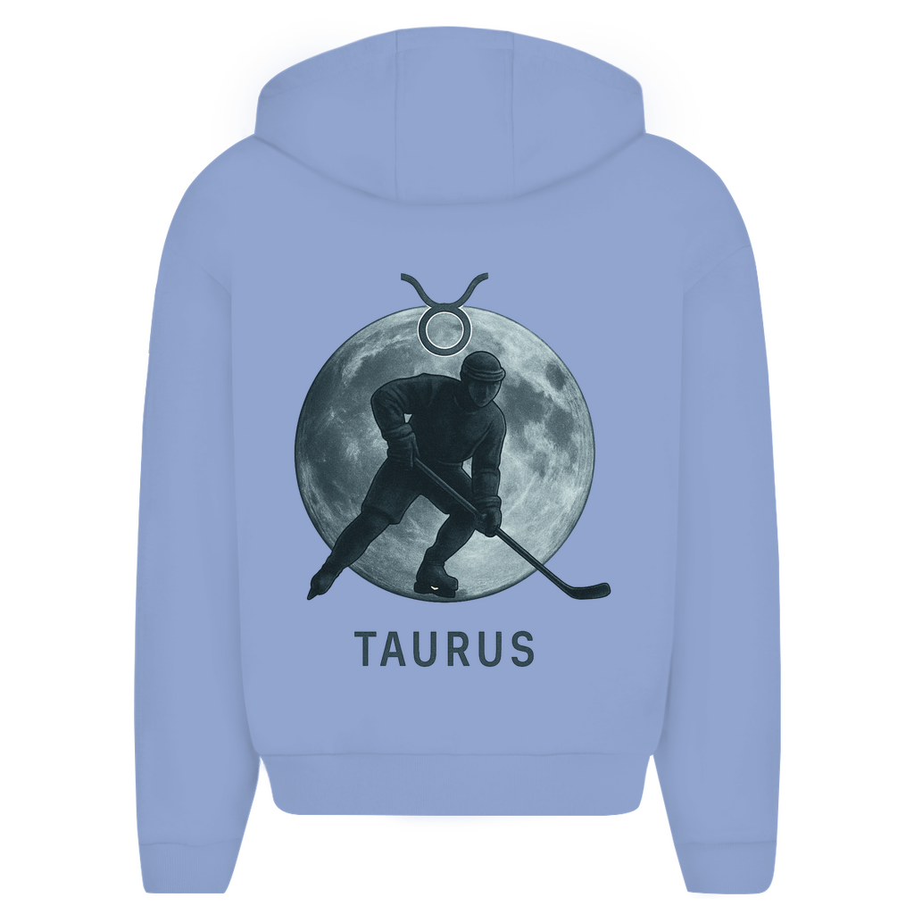 Oversize Zipper STERNZEICHEN TAURUS / STIER (front&back)