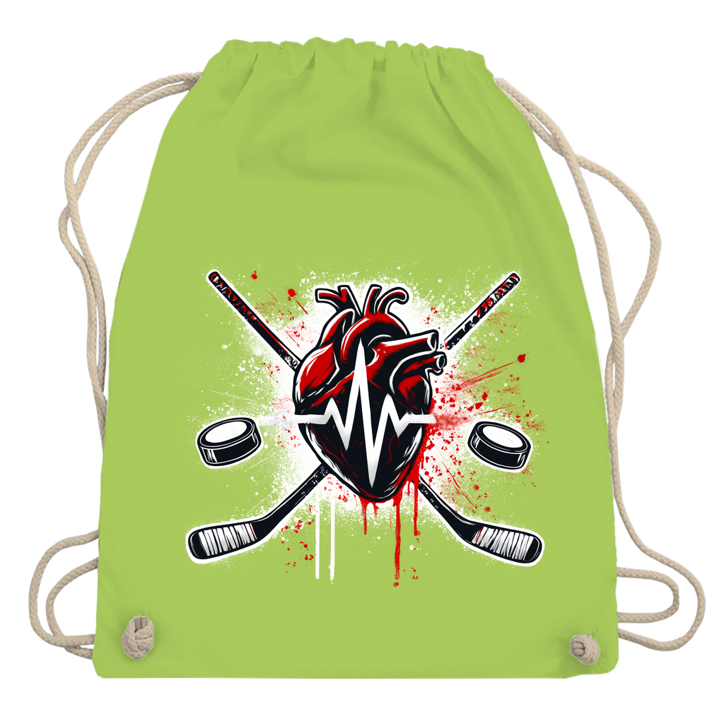 Turnbeutel HOCKEY HEARTBEAT