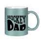 Glitzertasse HOCKEYDAD WAVE