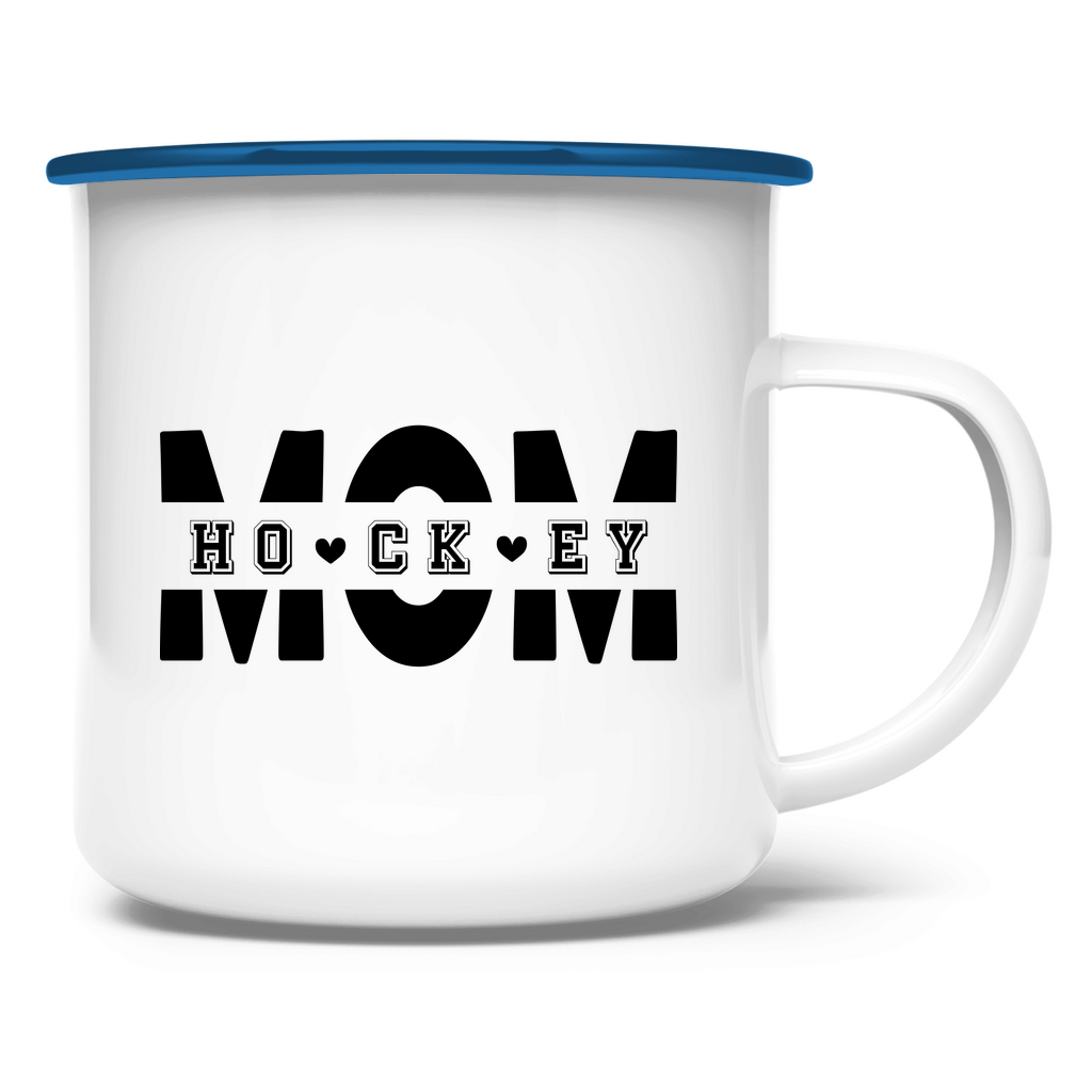 Emaille Tasse HOCKEYMOM