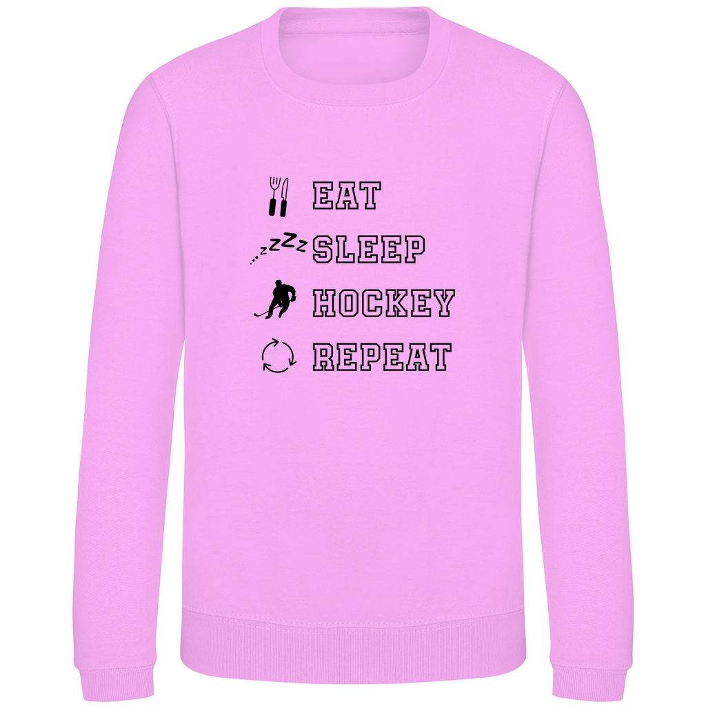 Kids Sweatshirt EAT, SLEEP REPEAT