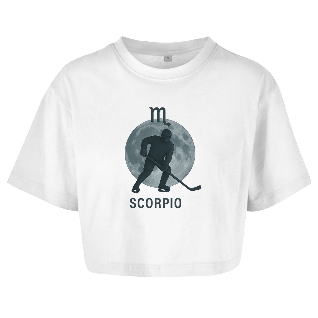 Ladies Crop Top STERNZEICHEN SCORPIO / SKORPION