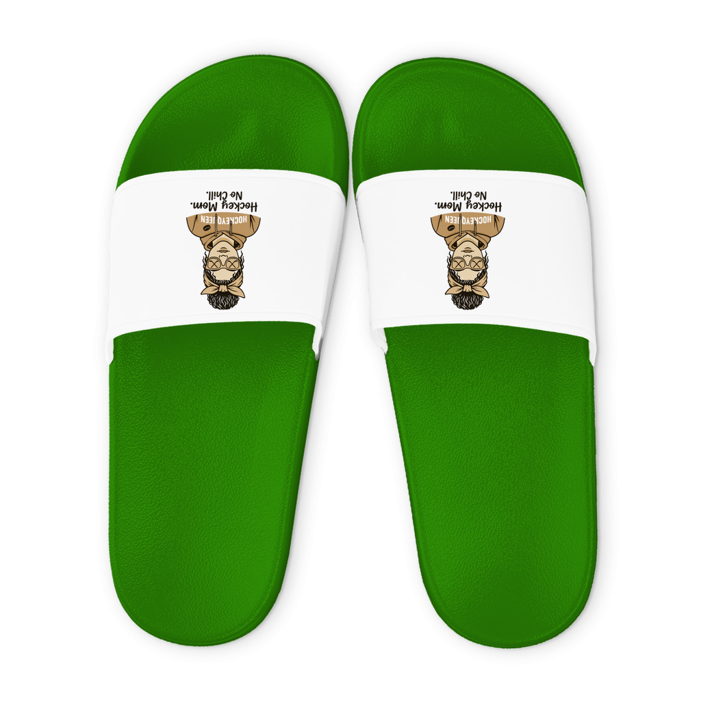 Badelatschen HOCKEY MOM - NO CHILL