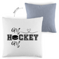 Kopfkissen zweifarbig HOCKEY MOM HEART