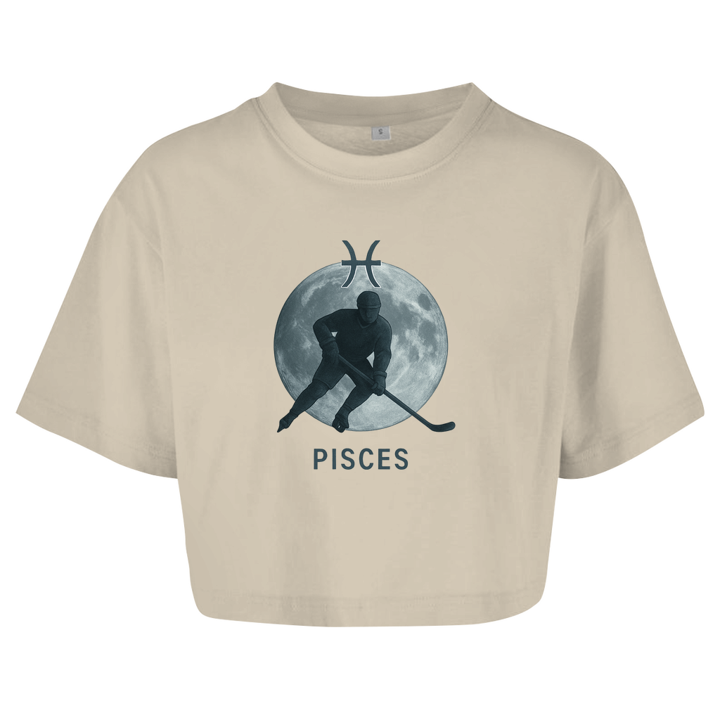 Ladies Crop Top STERNZEICHEN PISCES / FISCH