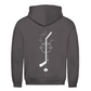 Unisex Hoodie HOCKEYSTICK MODERN (back)