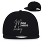Snapback MAMA NEEDS HOCKEY