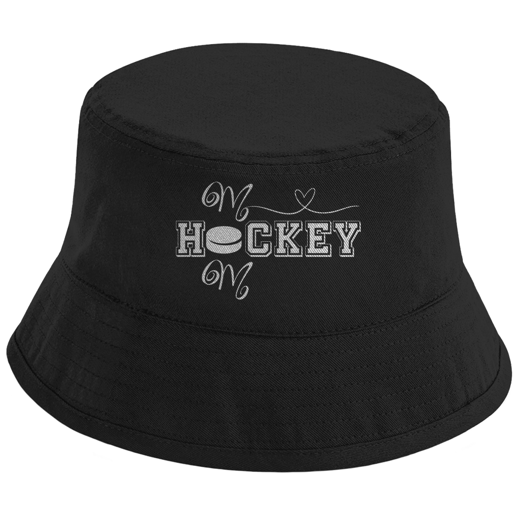 Bucket Hat HOCKEY MOM HEART