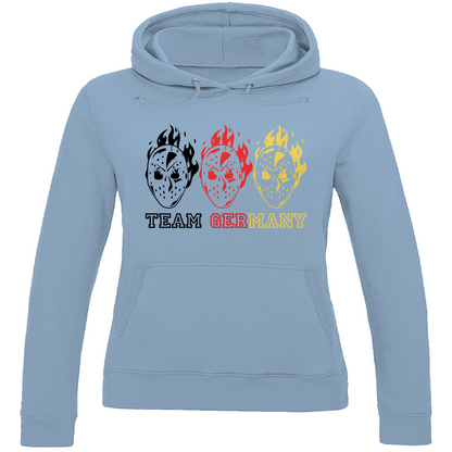 Ladies Hoodie TEAM GERMANY MASKE