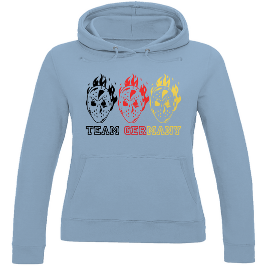 Ladies Hoodie TEAM GERMANY MASKE