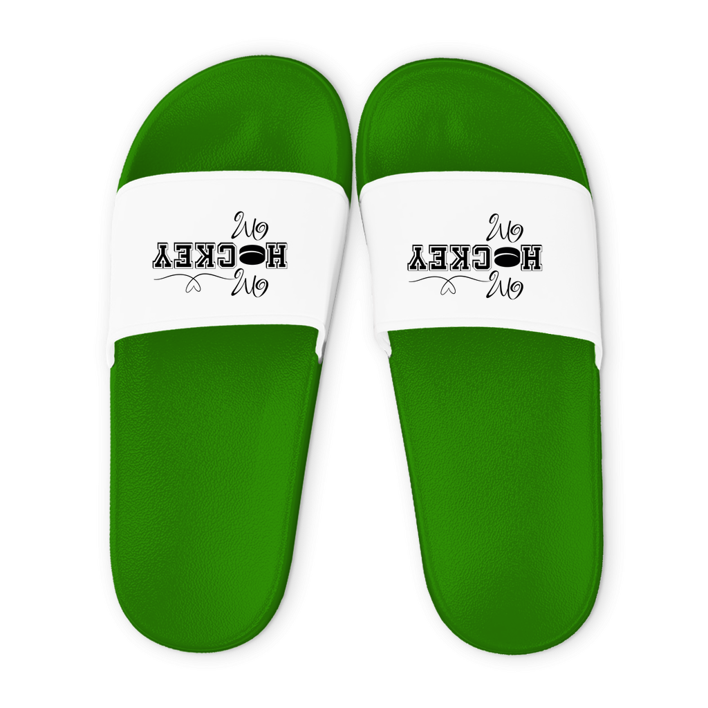 Badelatschen HOCKEY MOM HEART