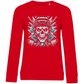Ladies Sweatshirt HOCKEY SKULL